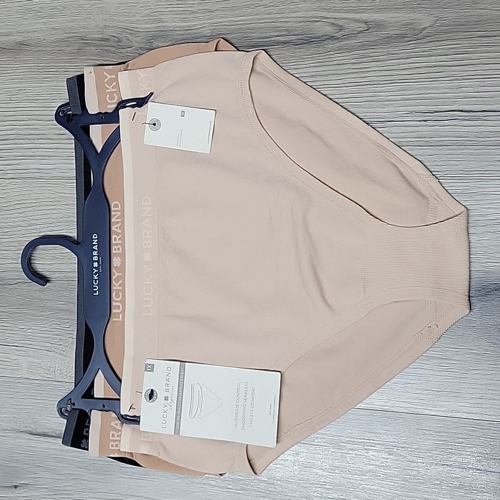 LUCKY BRAND HI-WAIST SHAPING BRIEF.